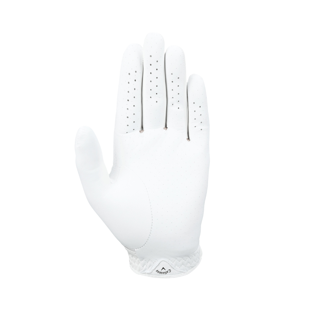 Callaway Womens Fusion Golf Glove '24 - White/Silver