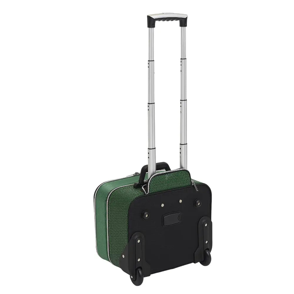 Drakes Pride Horizon MK3 Locker Trolley Lawn Bowls Bag - Black/Lime - Bowls City