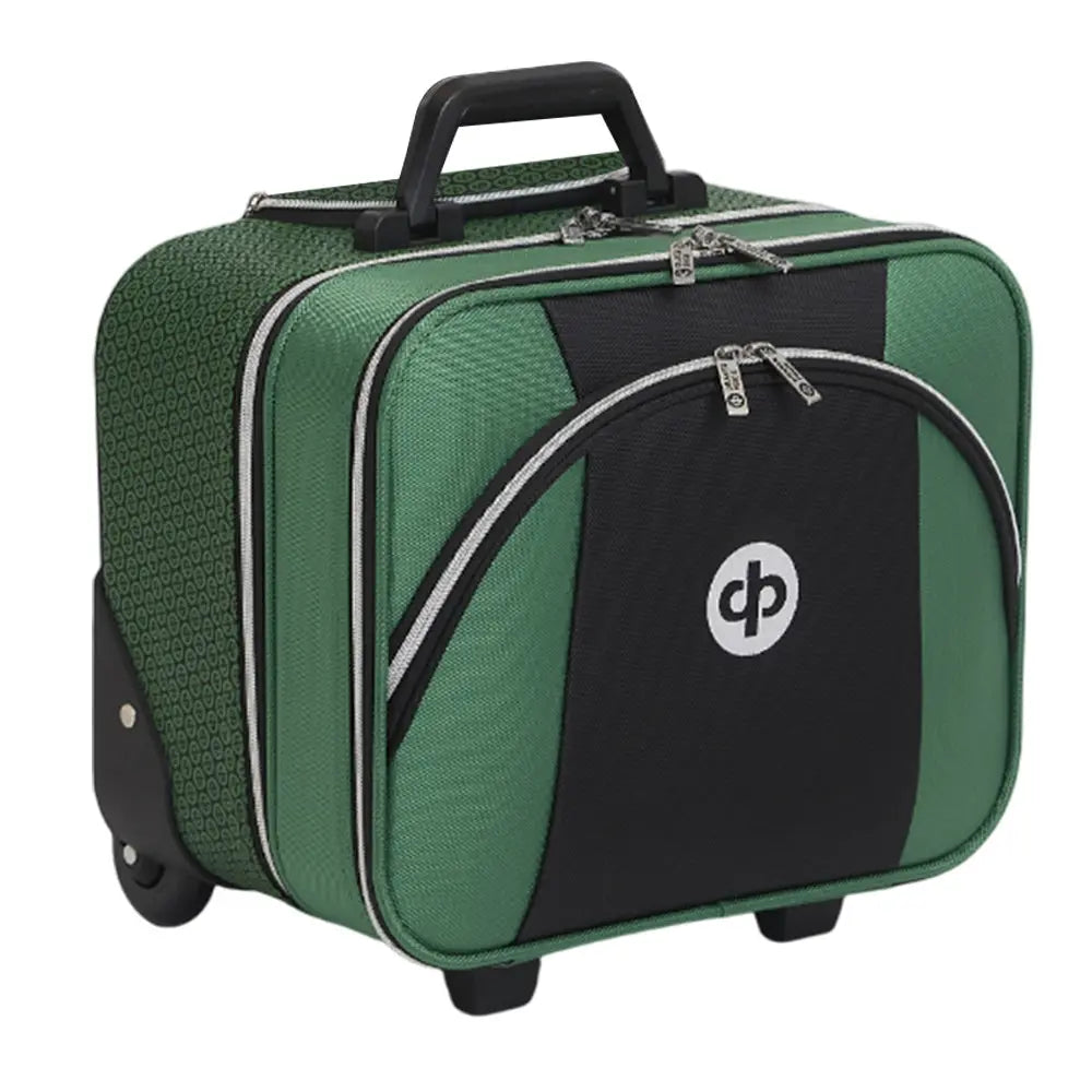 Drakes Pride Horizon MK3 Locker Trolley Lawn Bowls Bag - Black/Lime Drakes Pride