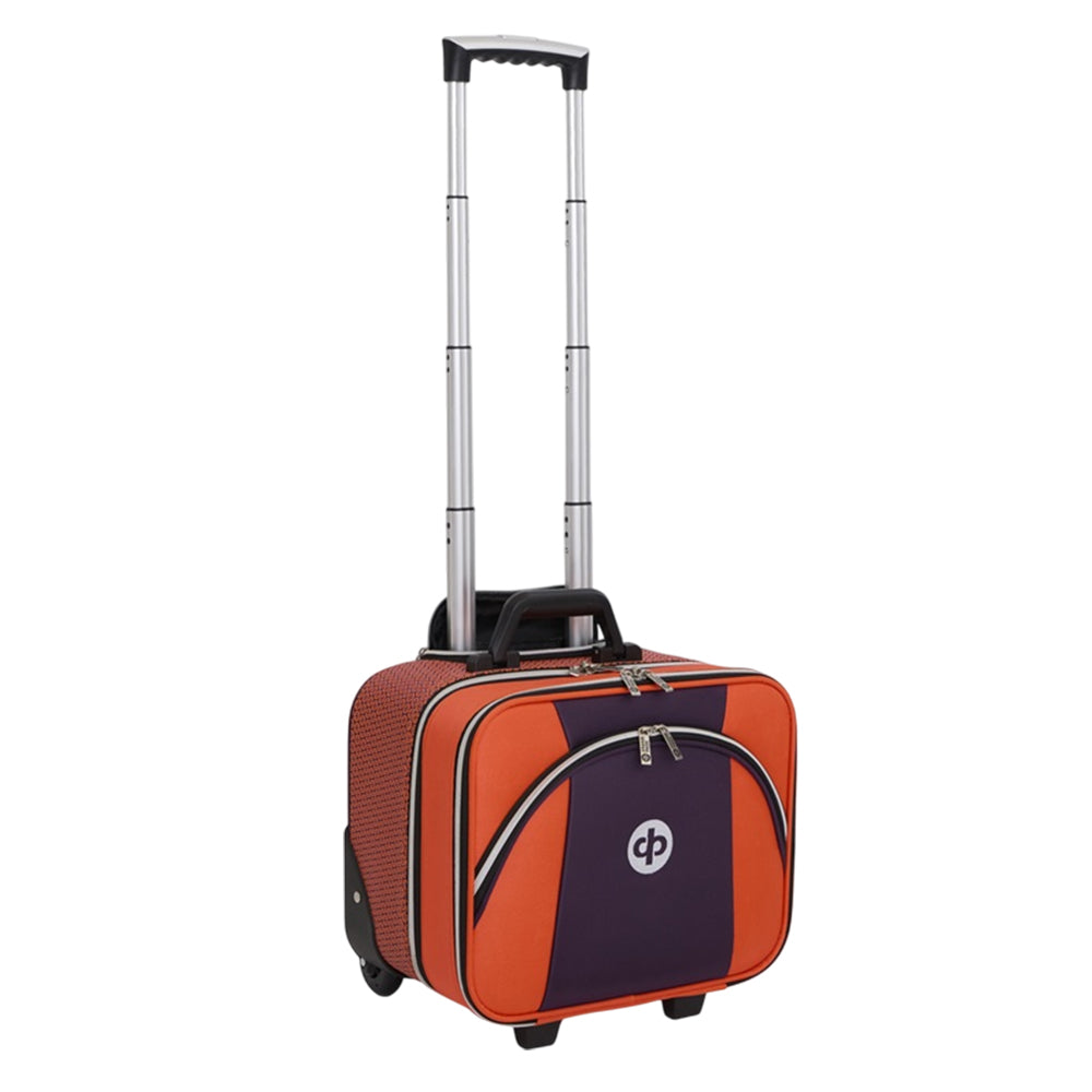 Drakes Pride Horizon MK3 Locker Trolley Lawn Bowls Bag - Orange/Purple