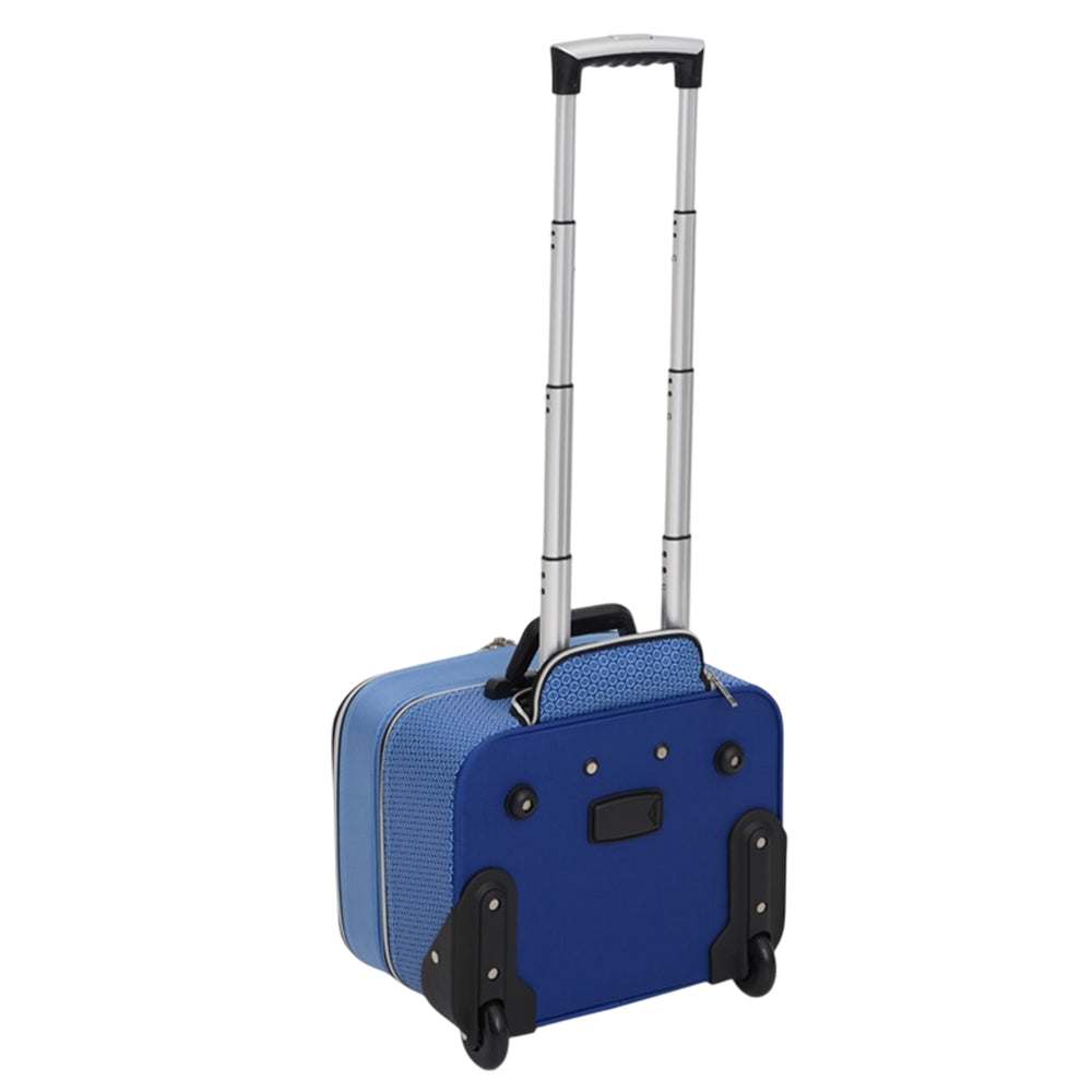 Drakes Pride Horizon MK3 Locker Trolley Lawn Bowls Bag - Royal/Sky Blue
