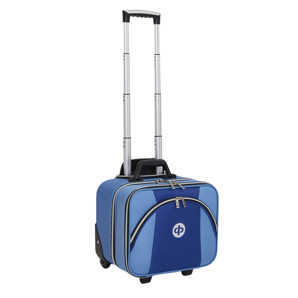 Drakes Pride Horizon MK3 Locker Trolley Lawn Bowls Bag - Royal/Sky Blue