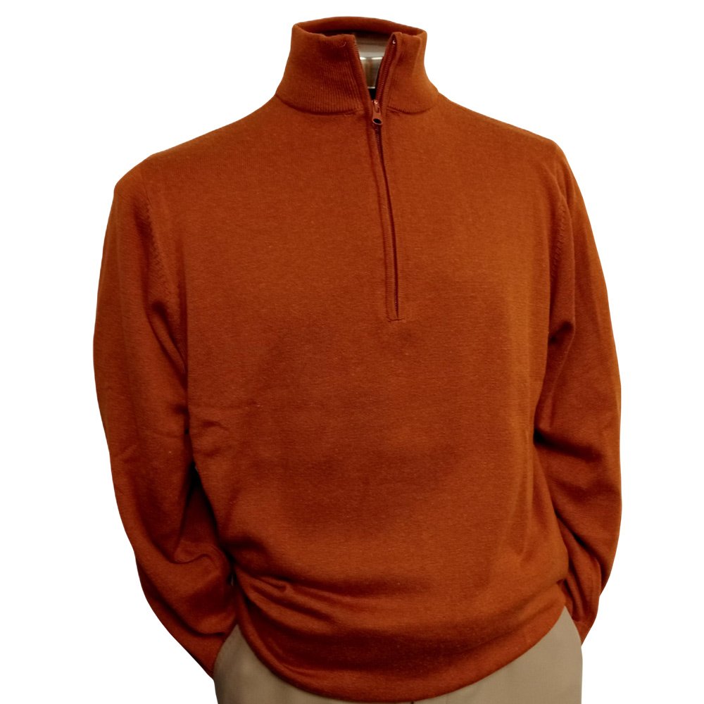 Dwyer & Co UK Mens 1/4 Zip Long Sleeve Pullover