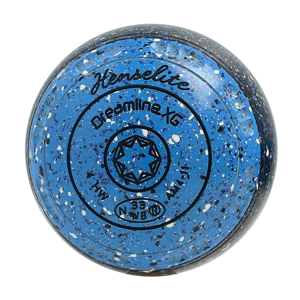 Henselite Dreamline XG Lawn Bowls Size 4 Heavy Gripped - Astro Slice AM4-11