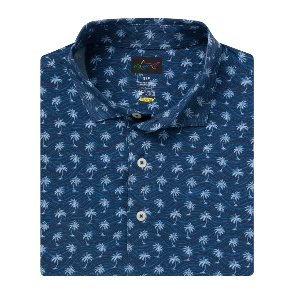 Greg Norman Mens Breezy Palm Polo