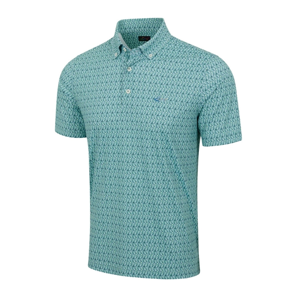 Greg Norman Mens Irons and Apex Polo