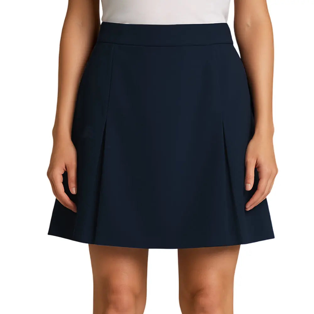 Holland Park Ladies Opal Skort BA Logo - Dark Navy - Bowls City
