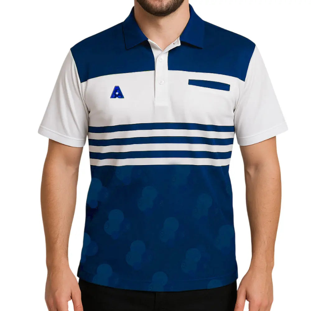 Holland Park Mens Ted Polo BA Logo - Bowls City
