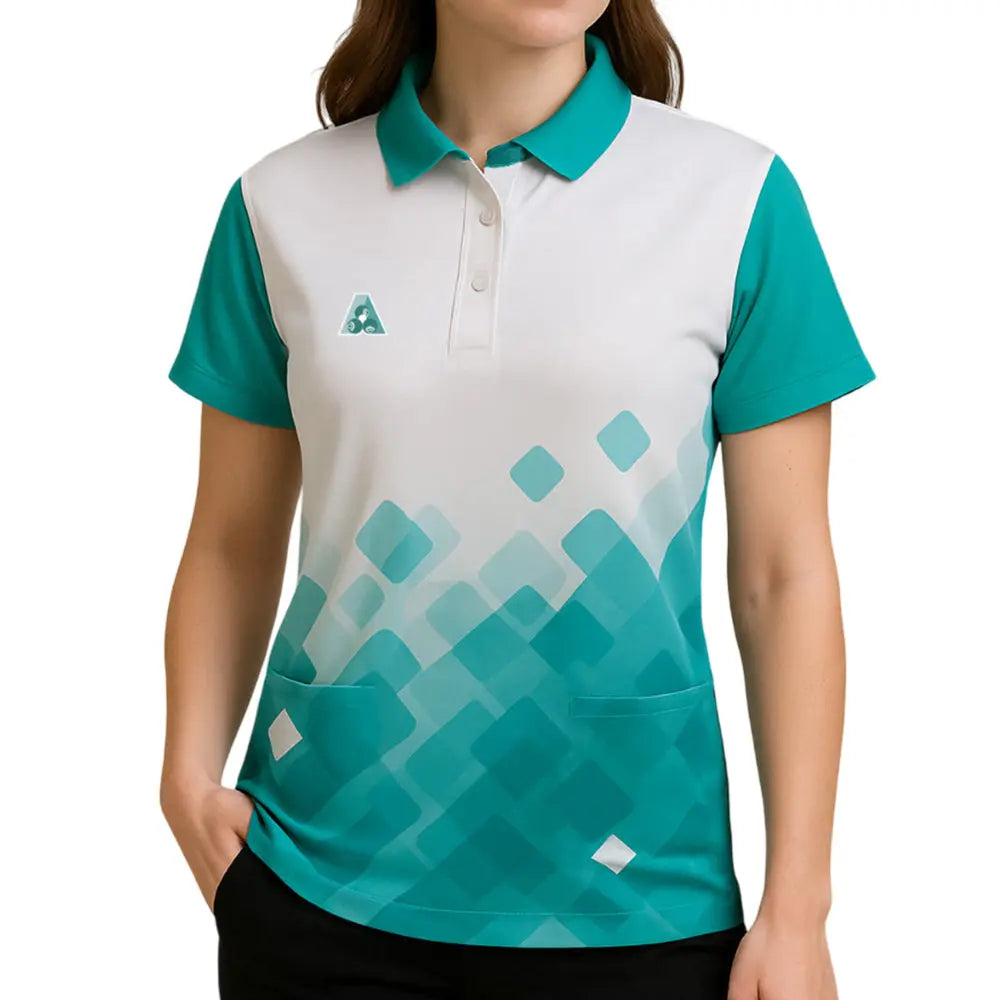 Holland Park Ladies Anne Polo BA Logo - Bowls City