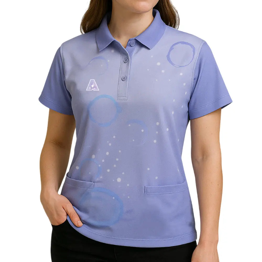 Holland Park Ladies Tina Polo BA Logo Holland Park