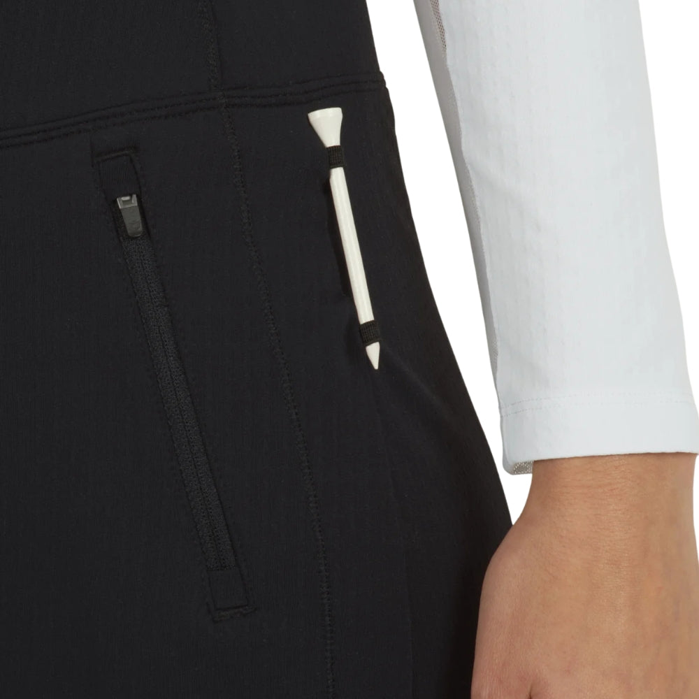 Ibkul Womens Essential 17.5" Straight Skort - Black