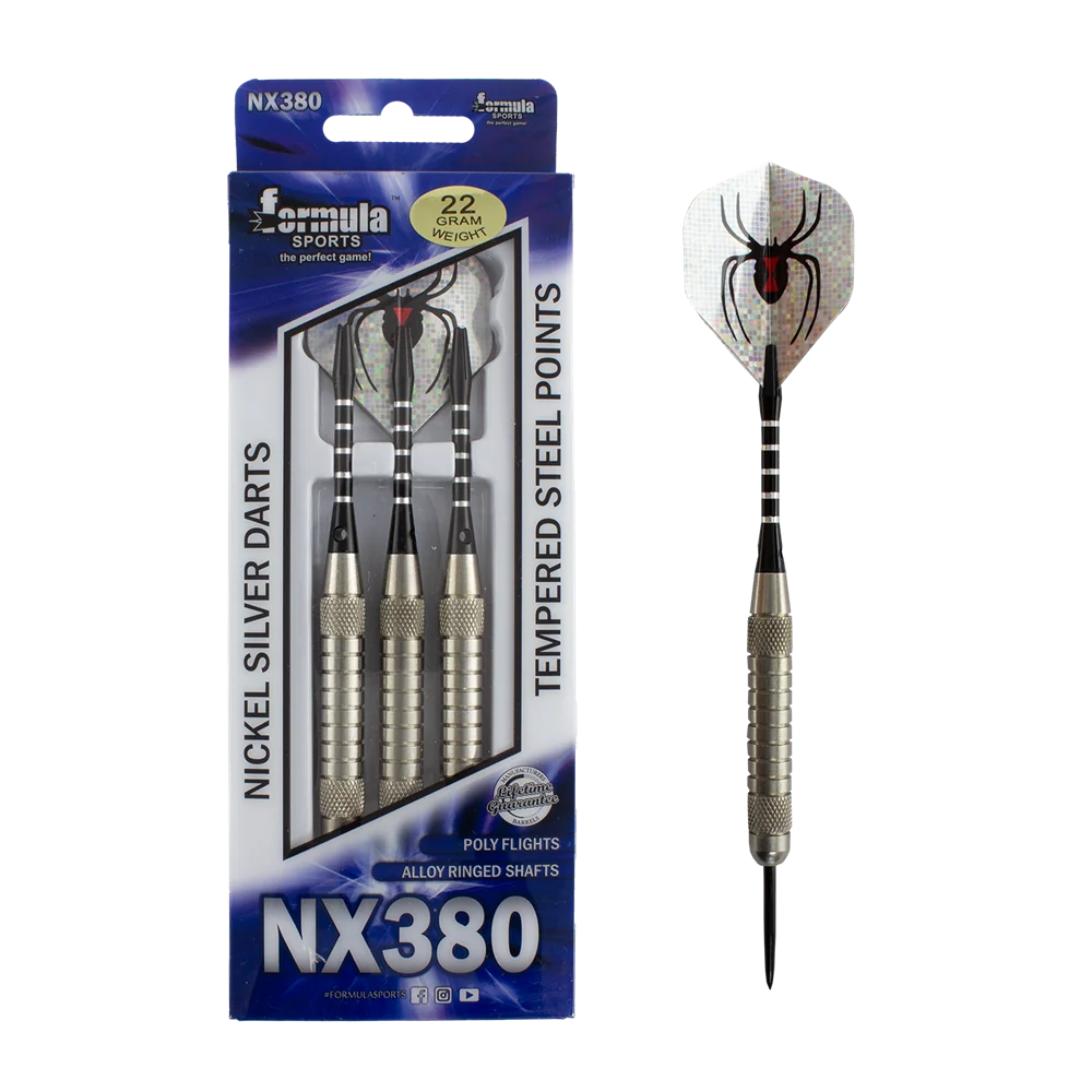 Formula Sports NX380 Nickel Silver Darts