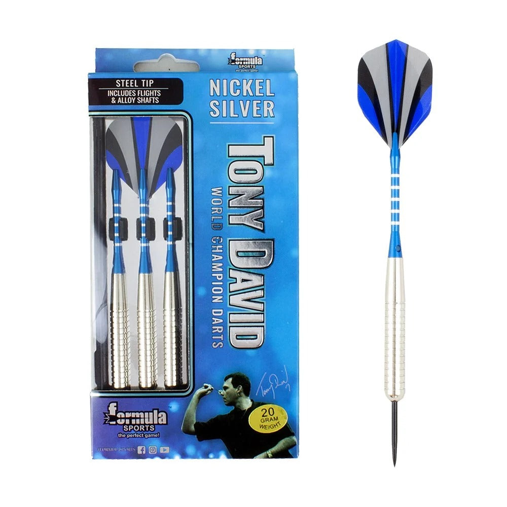 Formula Sports Tony David Nickel Silver Darts