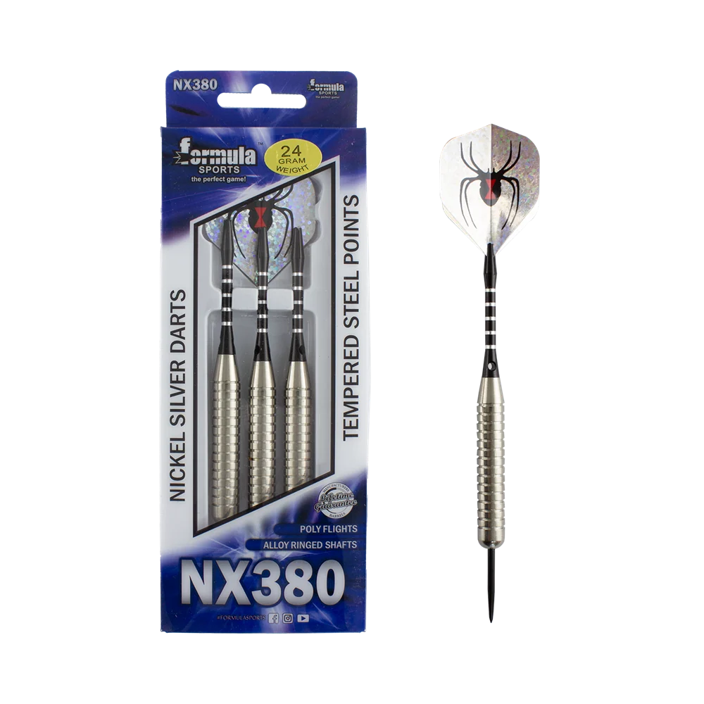 Formula Sports NX380 Nickel Silver Darts