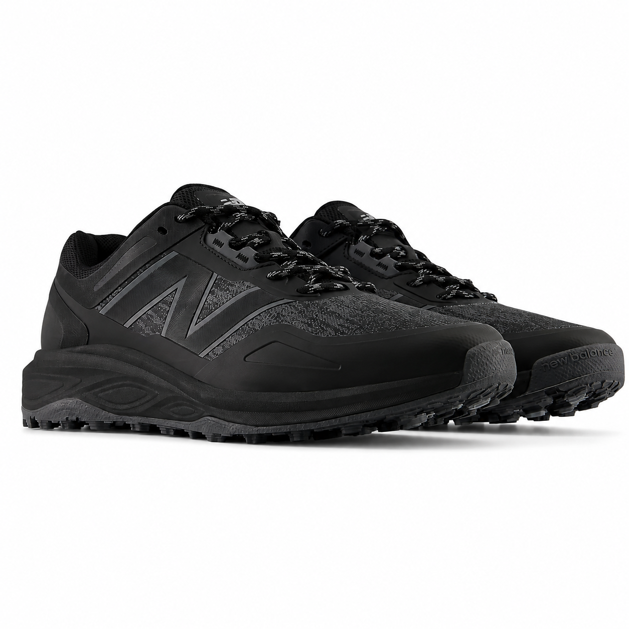 New Balance Mens Fresh Foam Contend V3 SL Golf Shoes - Black