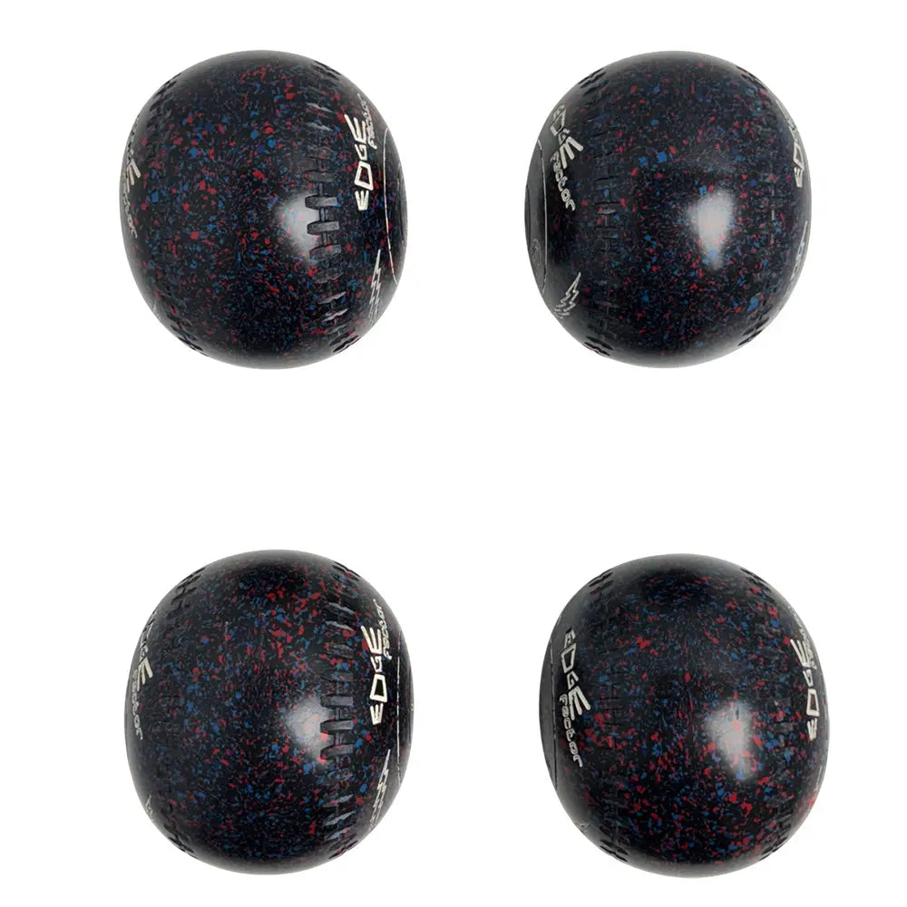 Edge (Pre-Owned) Factor Lawn Bowls Size 2 Heavy Gripped - Black Speckle - Bowls City