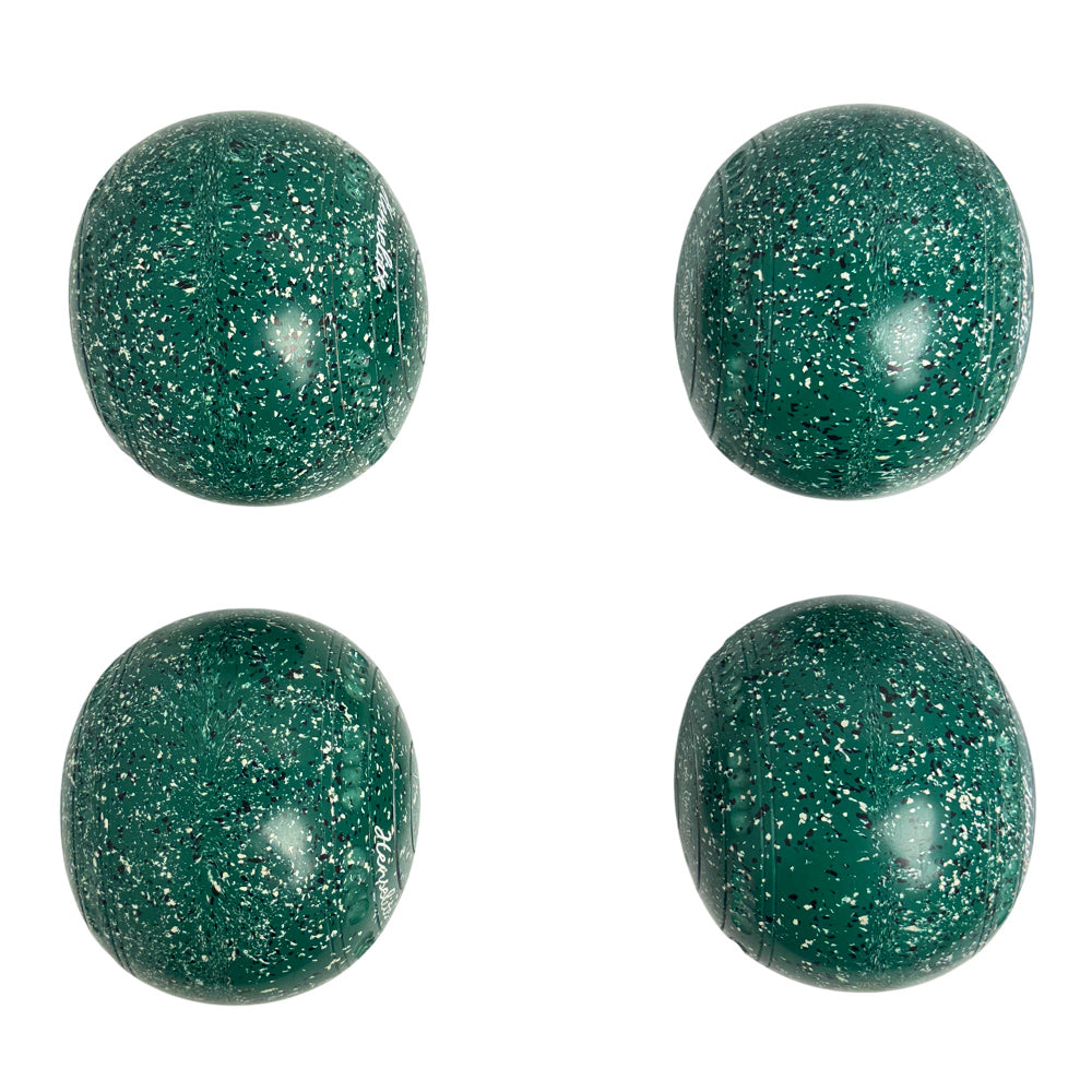 Henselite (Pre-Owned) Dreamline XG Lawn Bowls Size 4 Heavy Gripped - Green Speckle P77-6T