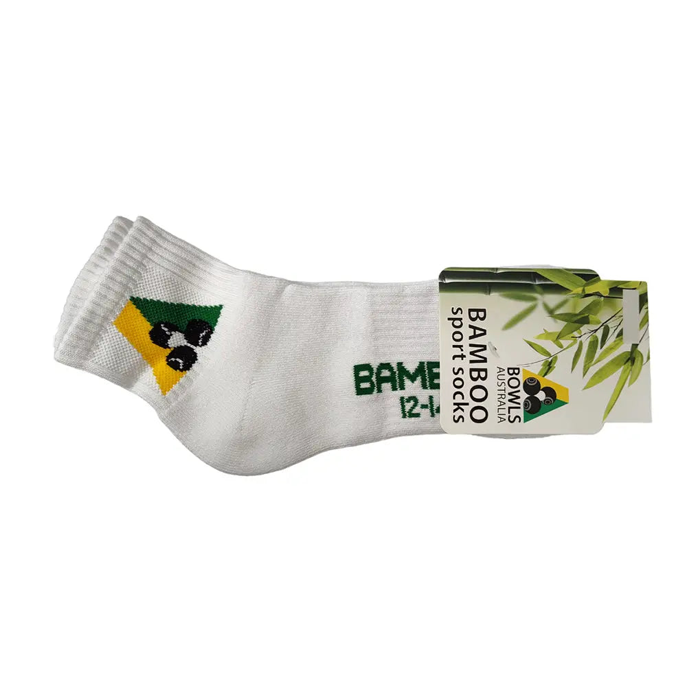 Pal Hosiery Mens BA Logo Bamboo Ankle Socks - Bowls City