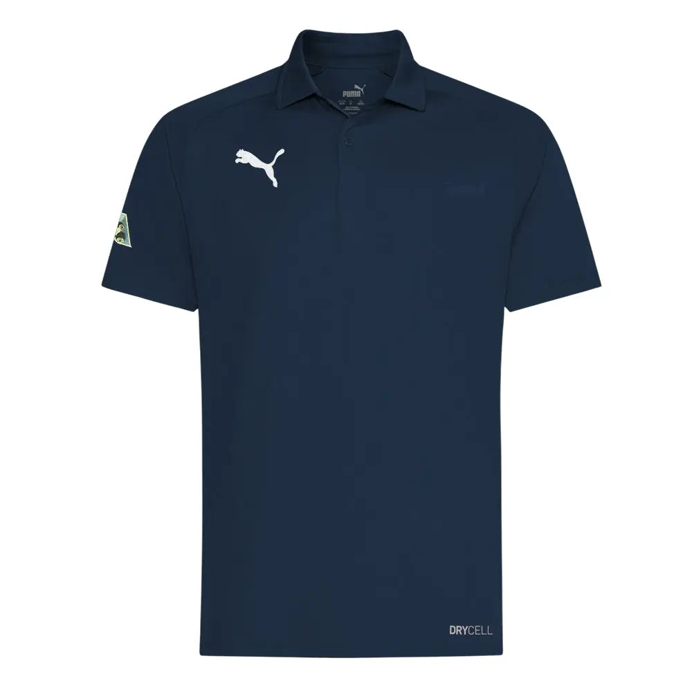 Puma Bowls Relaxed Polo BA Logo - Navy - Bowls City