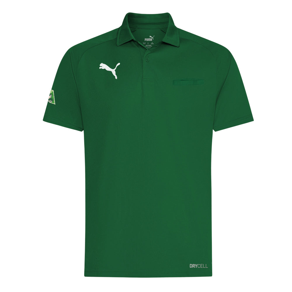 Puma Bowls Relaxed Polo BA Logo - Bottle Green