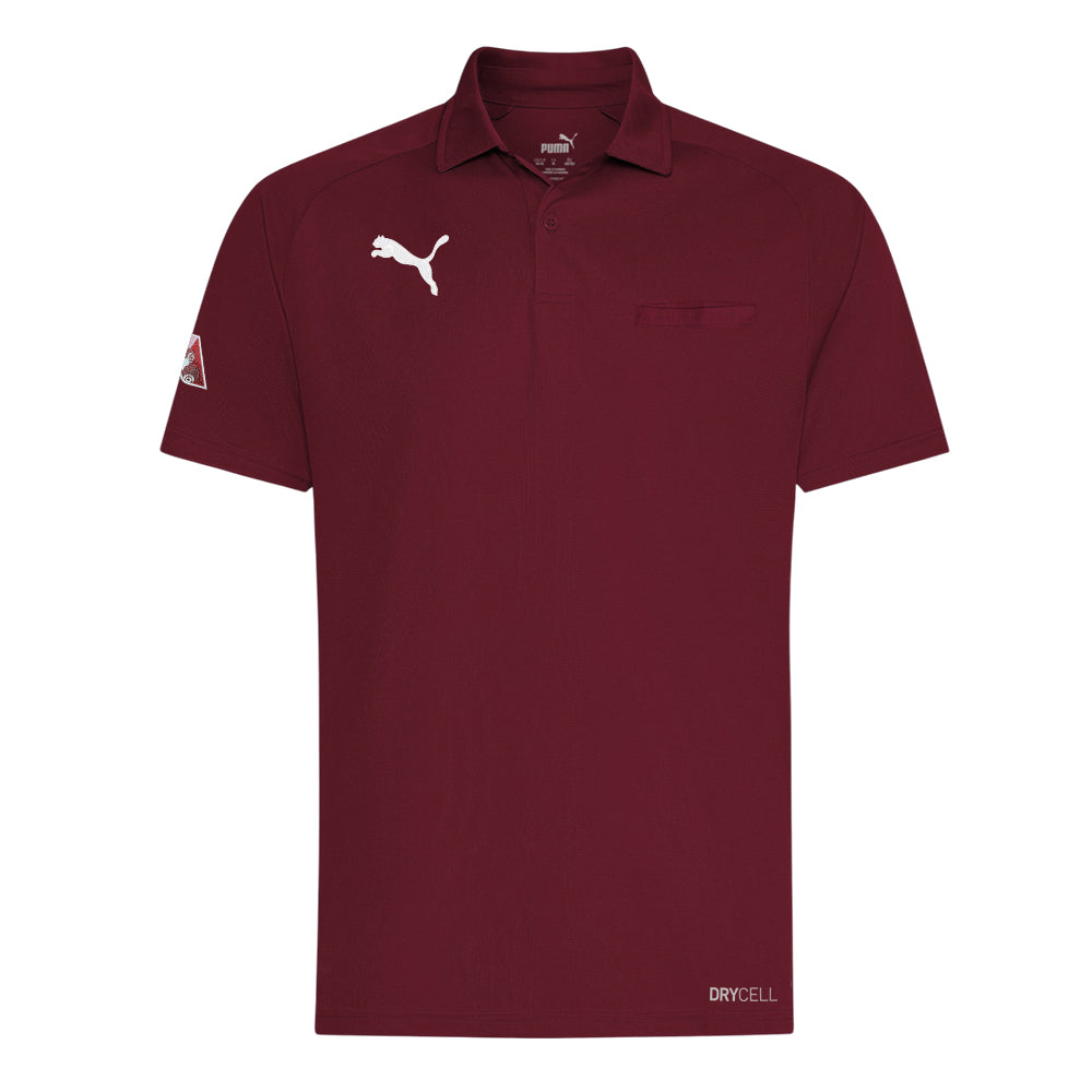 Puma Bowls Relaxed Polo BA Logo - Maroon