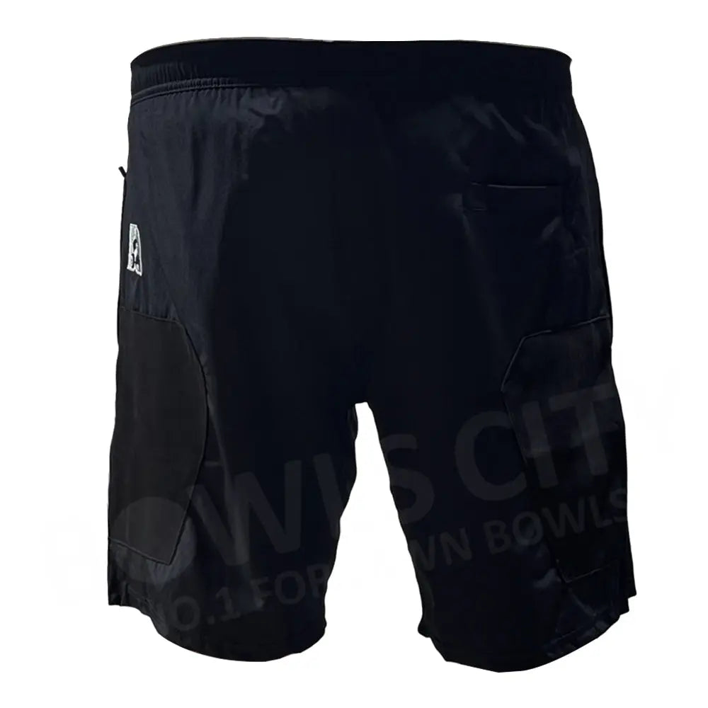 Puma Unisex 8" Bowls Short with Chamois - Black - Bowls City