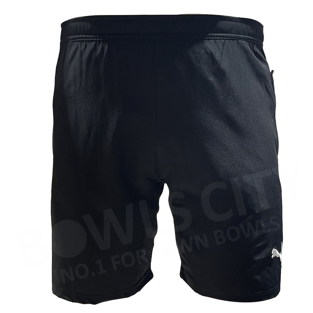 Puma Unisex 8" Bowls Short with Chamois - Black