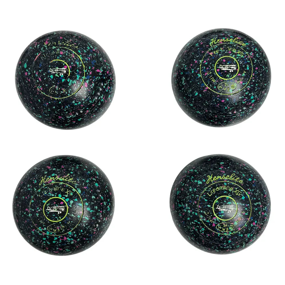 Henselite (Pre-owned) Dreamline XG Lawn Bowls Size 3 Heavy Gripped - Mystic R25-7v Henselite