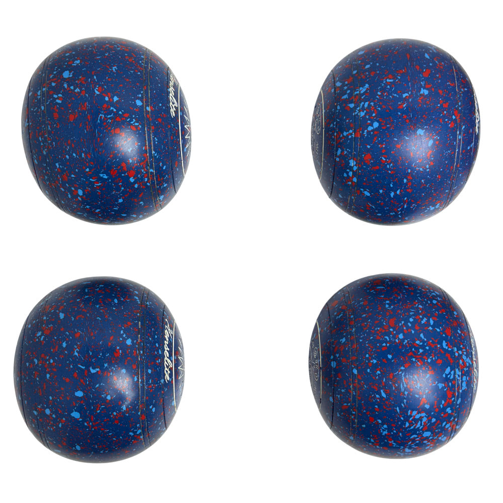 Henselite (Pre-Owned) Dreamline XG Lawn Bowls Size 3 Heavy Non-Gripped - Blue Speckle R85-9Y