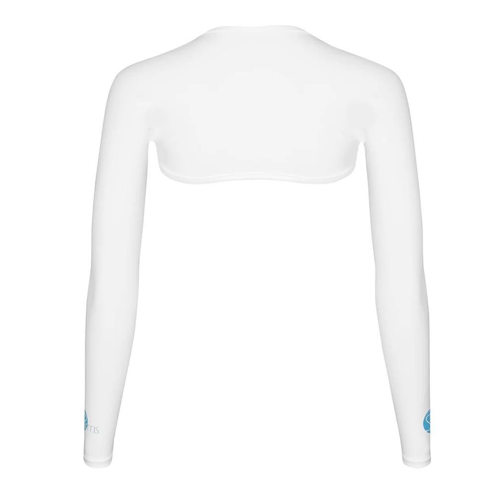 SParms Sun Protection Ladies Shoulder Wrap - White