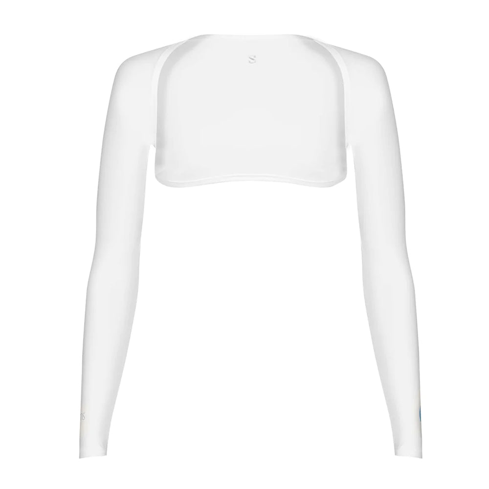 SParms Sun Protection Ladies Shoulder Wrap - White