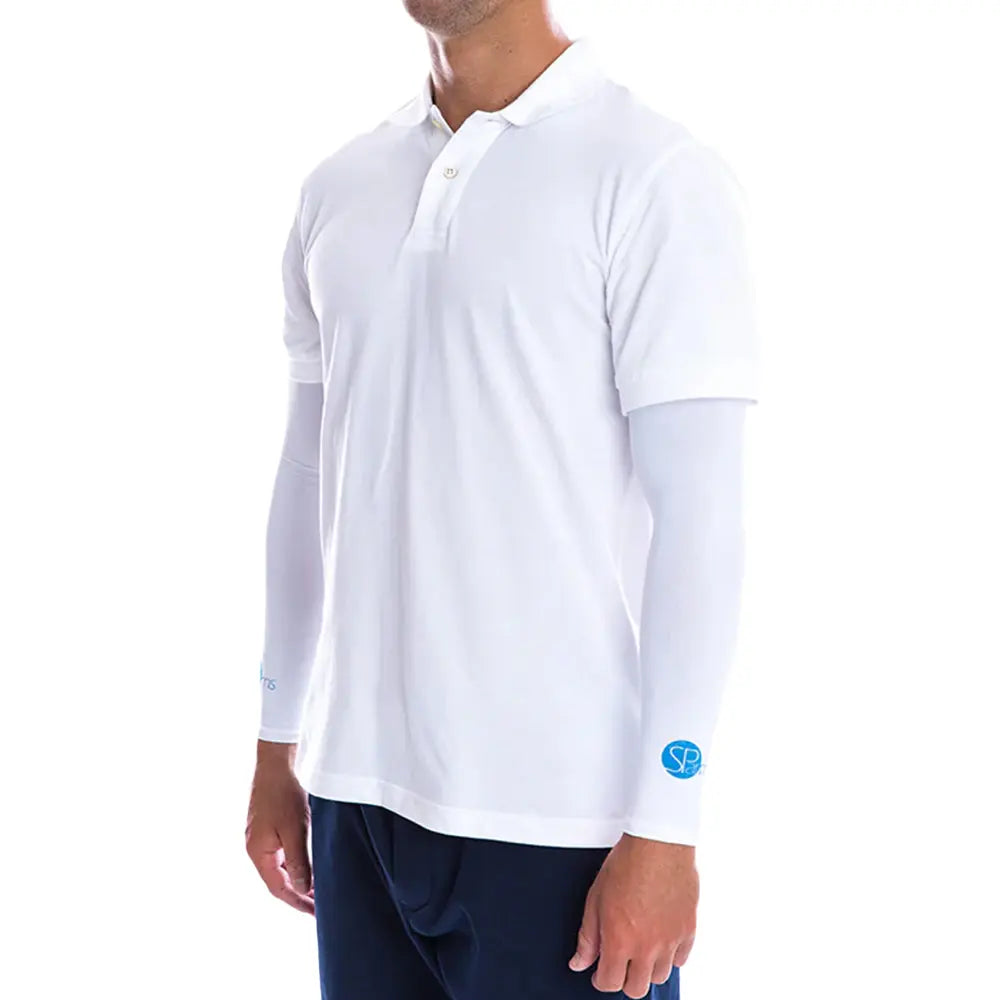 SParms Sun Protection Sleeves - White SParms