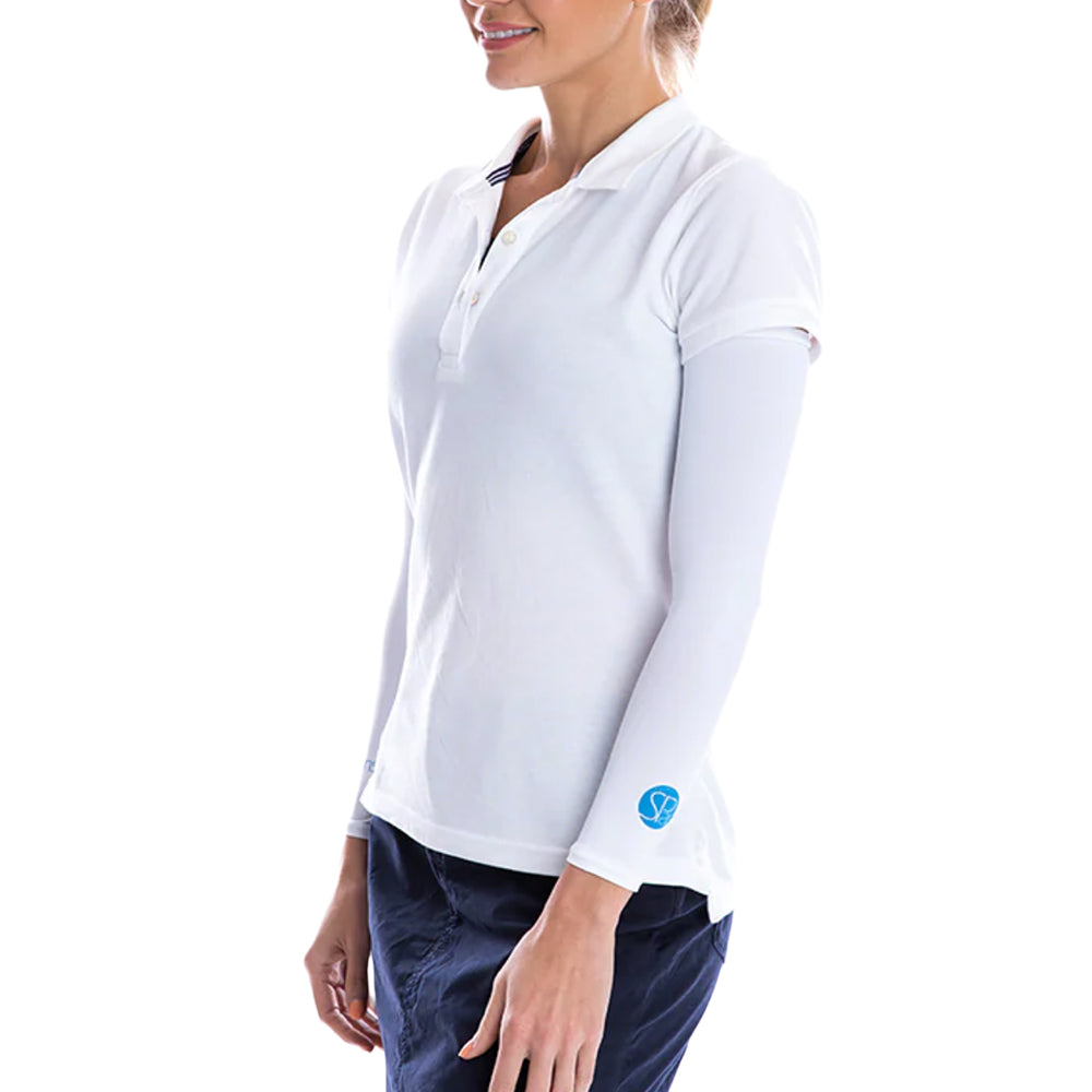 SParms Sun Protection Sleeves - White