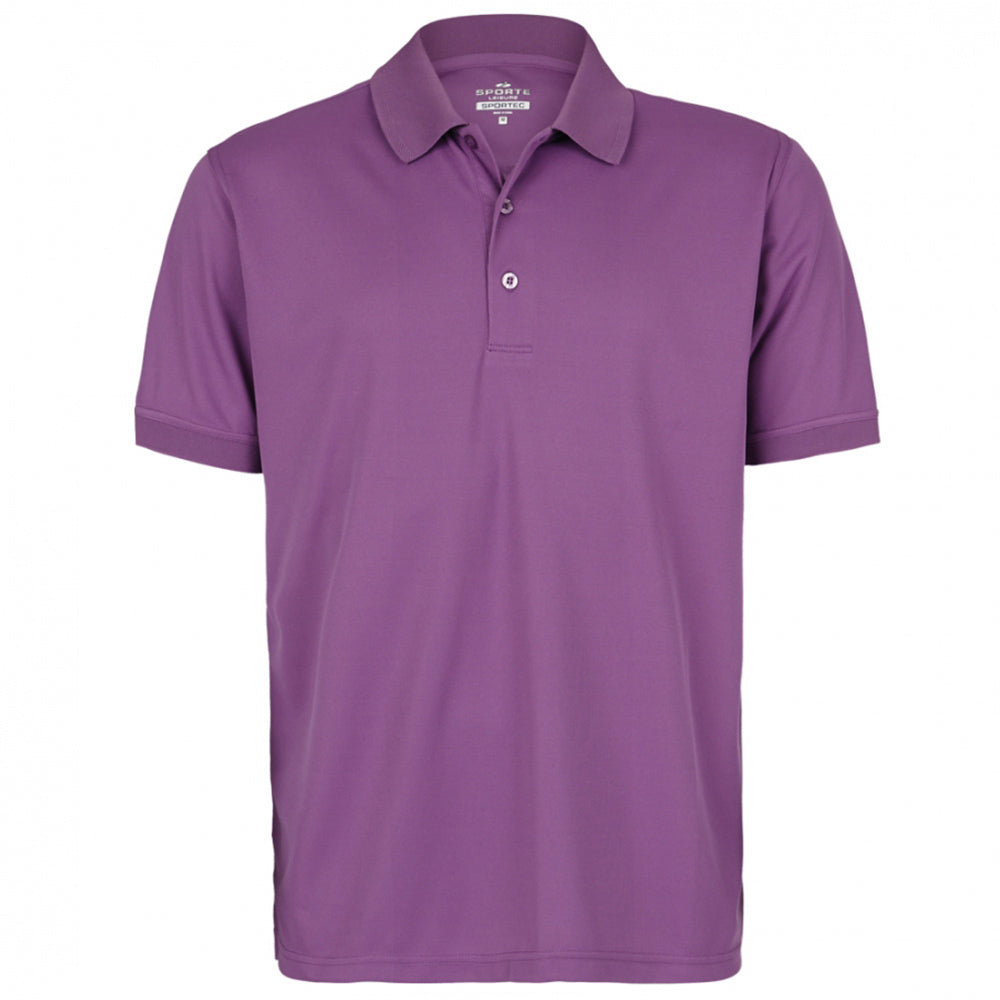 Sporte Leisure Mens Buzz Short Sleeve Polo - Imperial