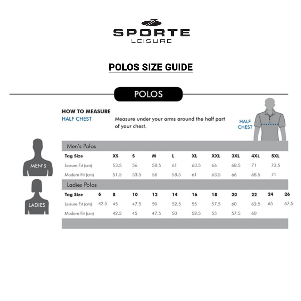 Sporte Leisure Mens Scope Short Sleeve Polo BA Logo - Grey