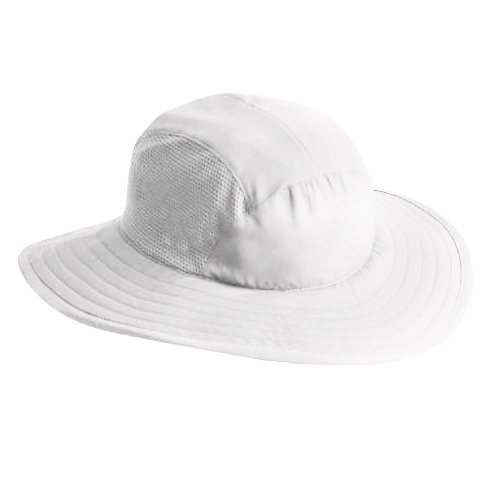 Sporte Leisure Mens Tech Sun Hat BA Logo - White