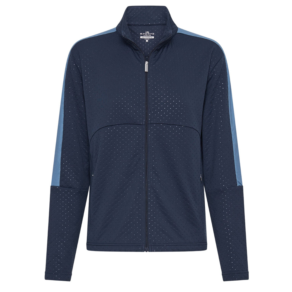 Sporte Leisure Womens Verve Debossed Jacket - Navy *