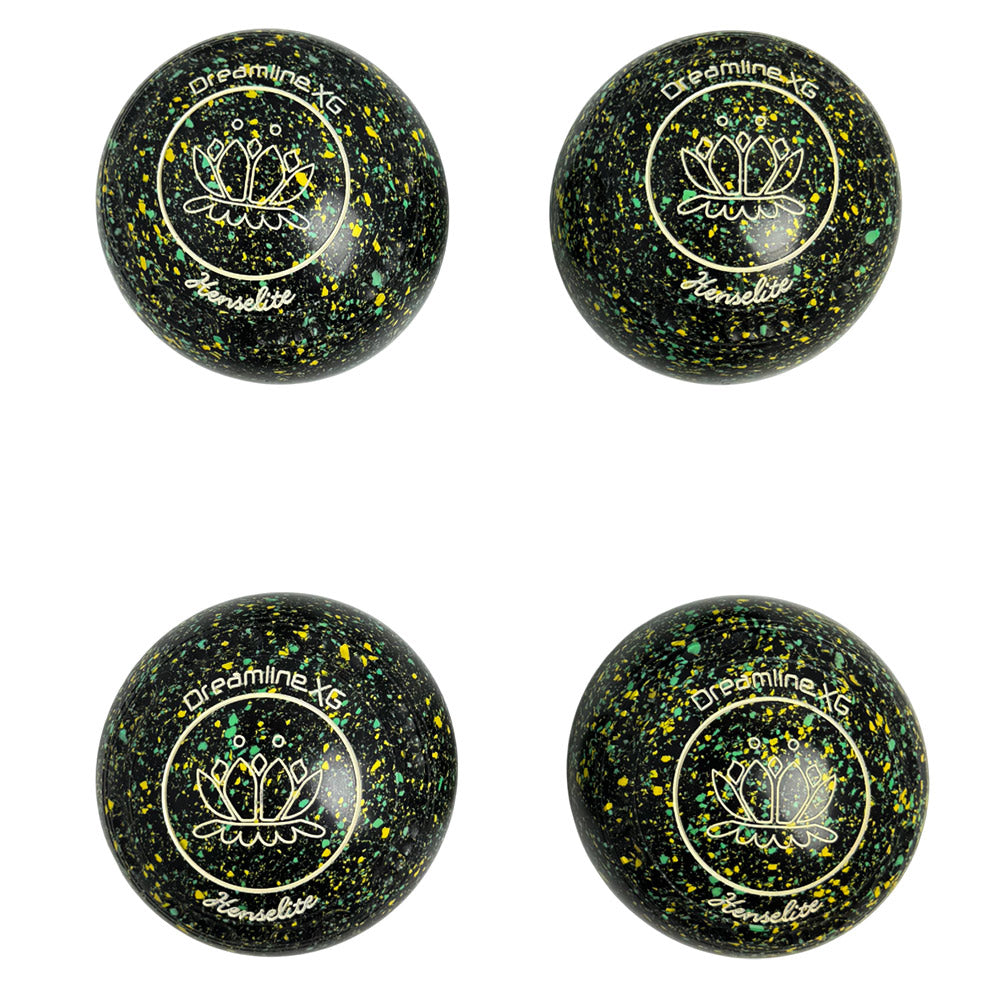 Henselite (Pre-Owned) Dreamline XG Lawn Bowls Size 1 Heavy Gripped - Spirit T00-5J