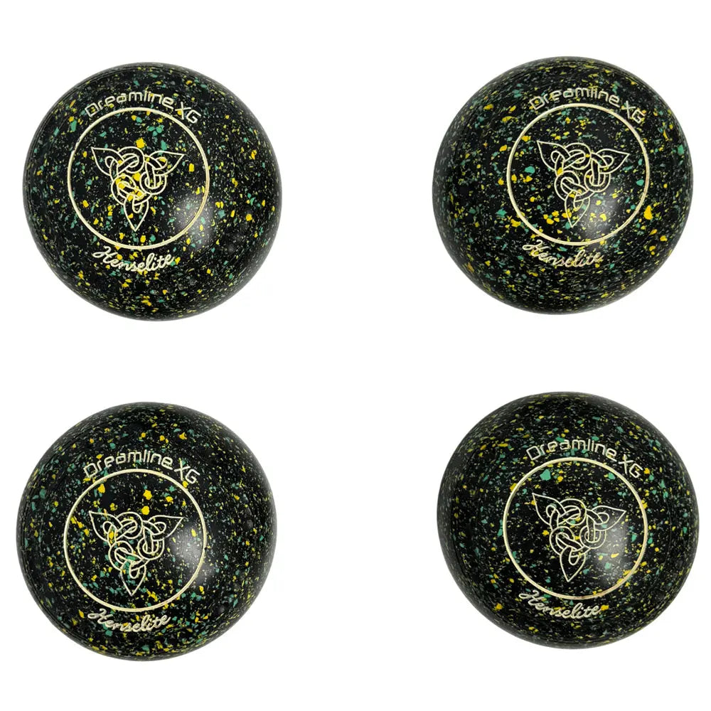 Henselite (Pre-Owned) Dreamline XG Lawn Bowls Size 1 Heavy Gripped - Spirit  T00-8J Henselite