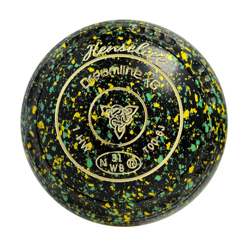 Henselite (Pre-Owned) Dreamline XG Lawn Bowls Size 1 Heavy Gripped - Spirit  T00-8J Henselite