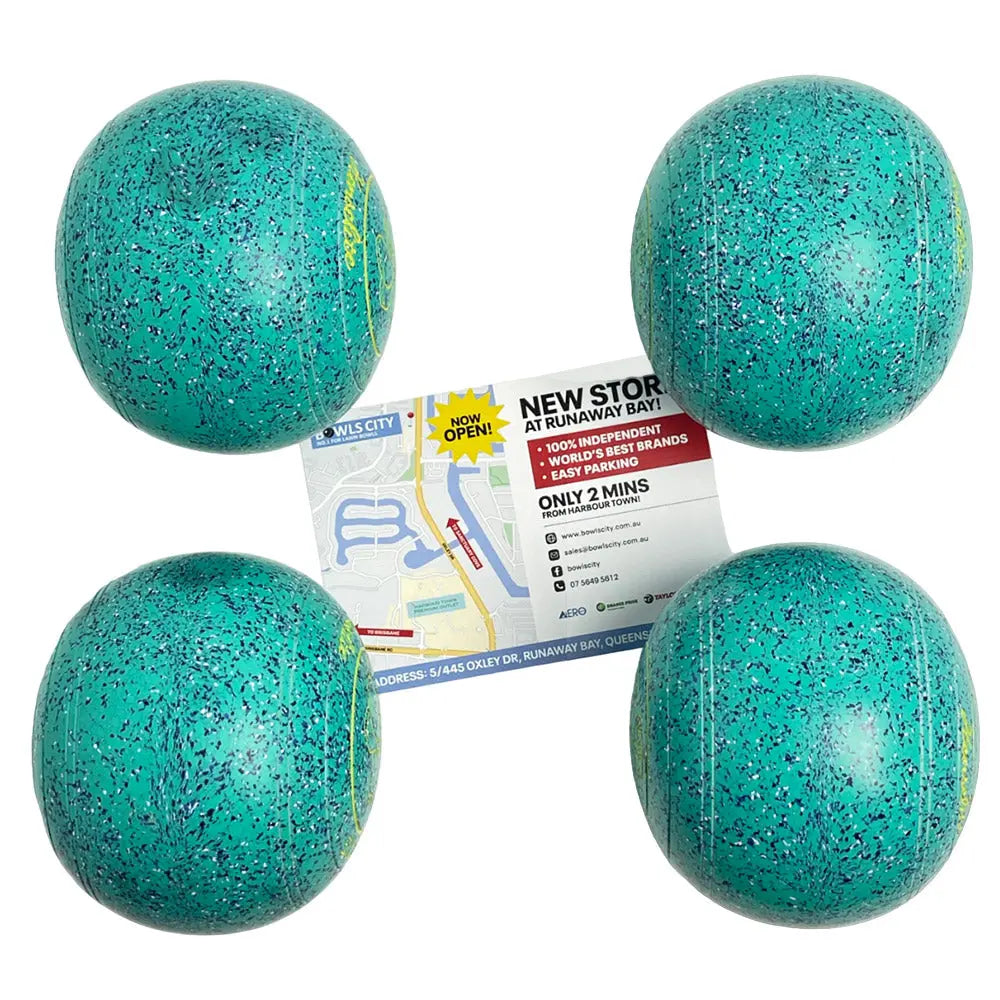 Henselite (Pre-Owned) Dreamline XG Lawn Bowls Size 4 Heavy Non-Gripped - Seaspray T38-4Q Henselite