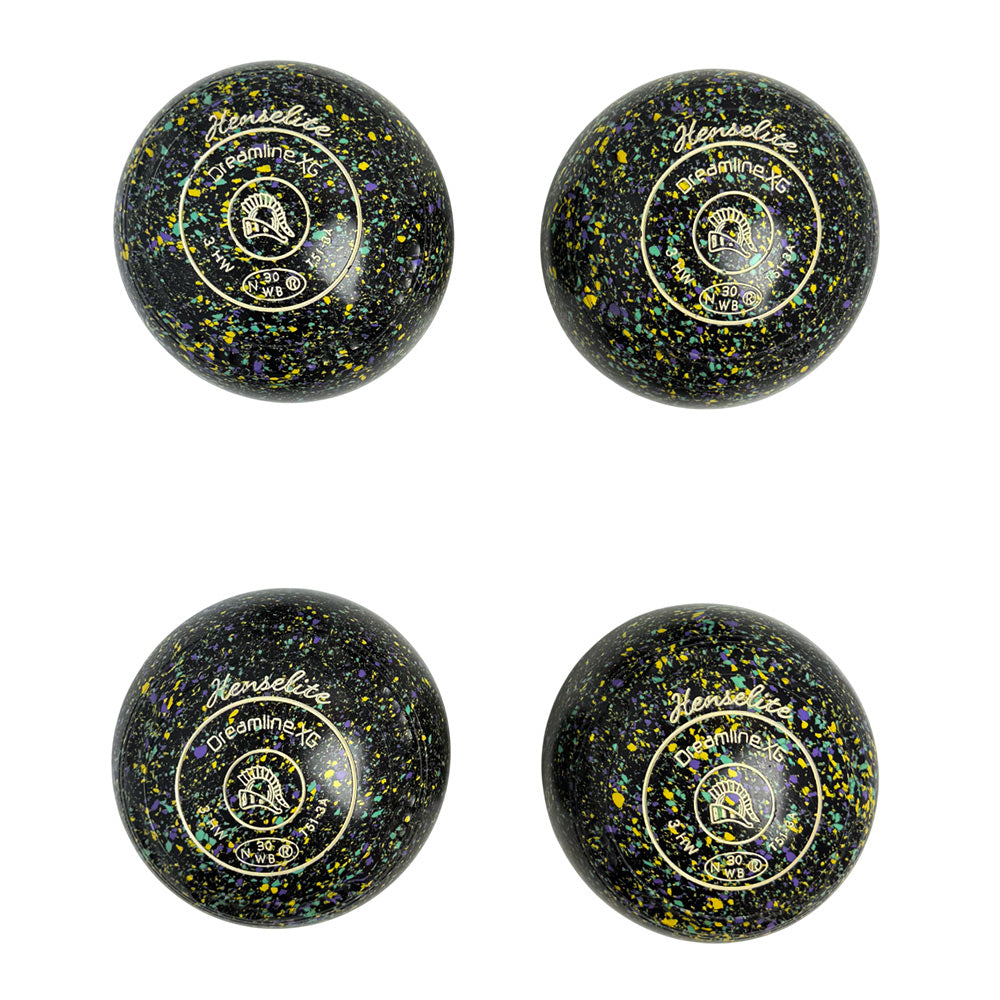 Henselite (Pre-owned) Dreamline XG Lawn Bowls Size 3 Heavy Gripped - Spirit T51-3A
