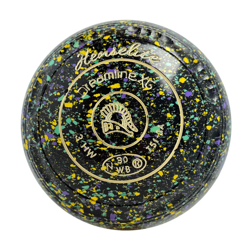 Henselite (Pre-owned) Dreamline XG Lawn Bowls Size 3 Heavy Gripped - Spirit T51-3A - Bowls City