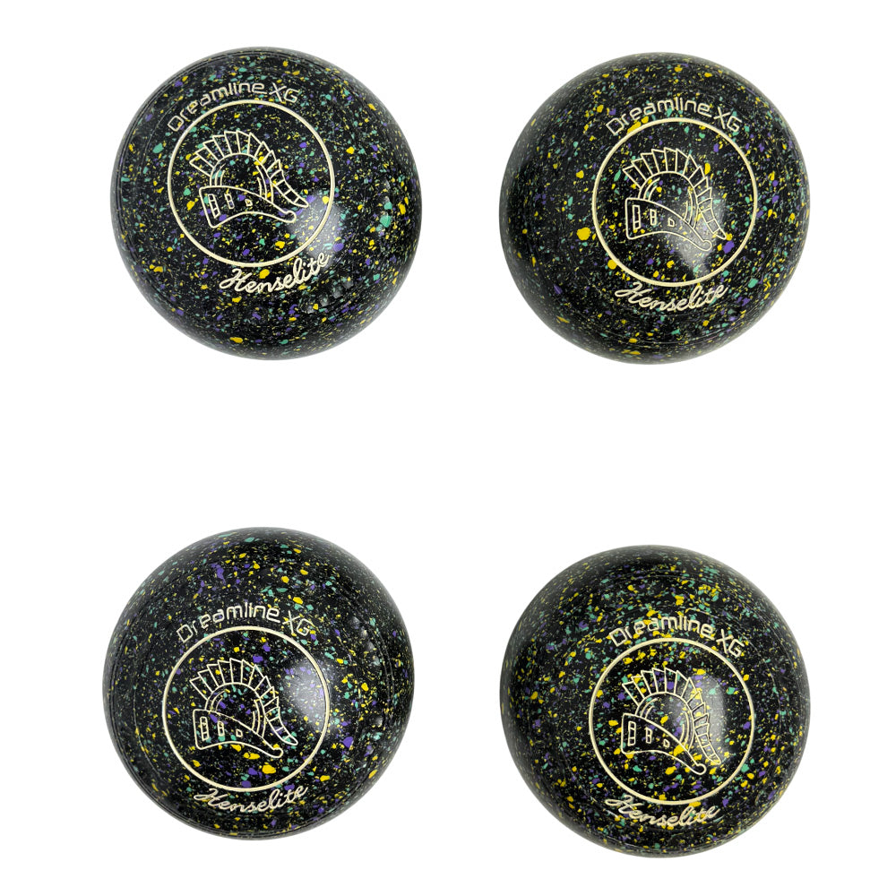 Henselite (Pre-owned) Dreamline XG Lawn Bowls Size 3 Heavy Gripped - Spirit T51-3A