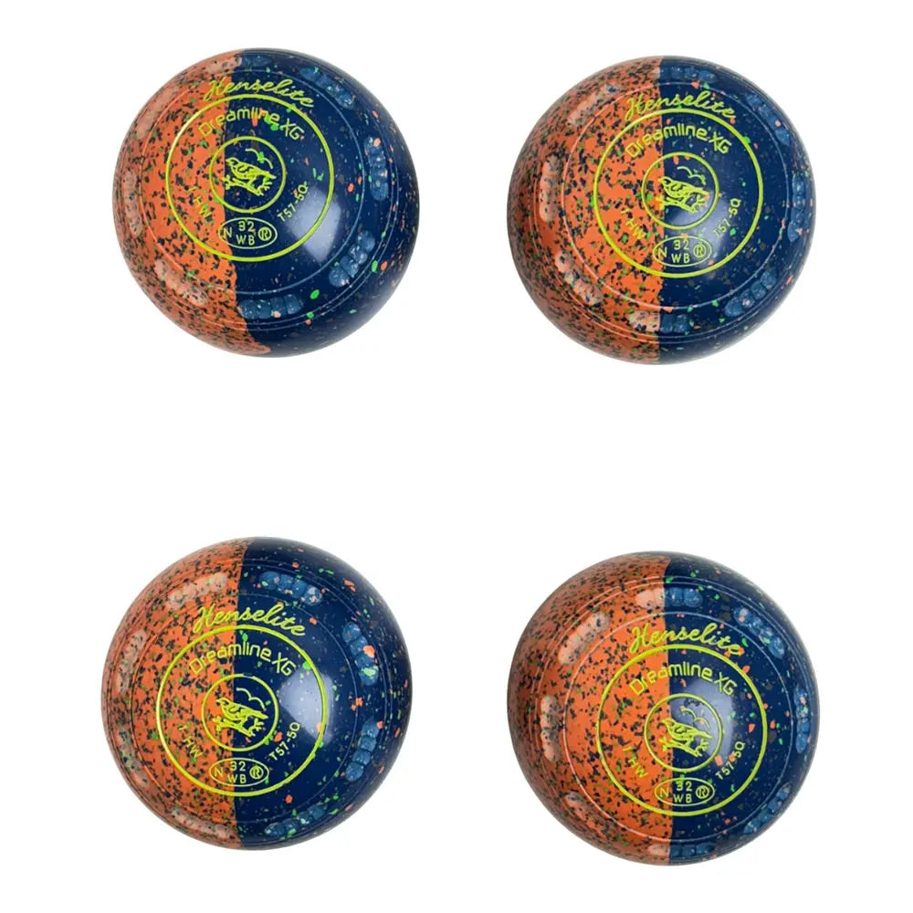 Henselite (Pre-Owned) Dreamline XG Lawn Bowls Size 1 Heavy Gripped - Horizon Duo T57-5Q - Bowls City