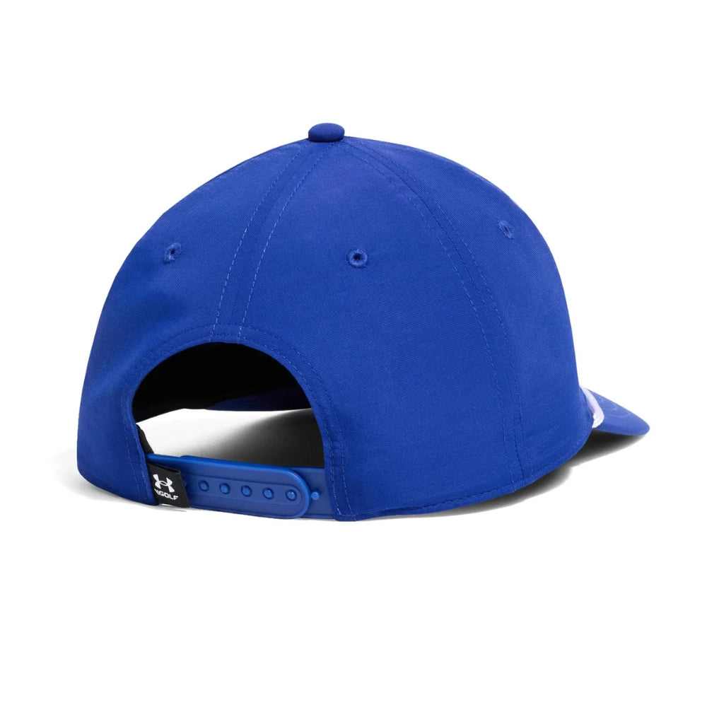 Under Armour Mens 5 Panel Snapback Cap - Royal Blue