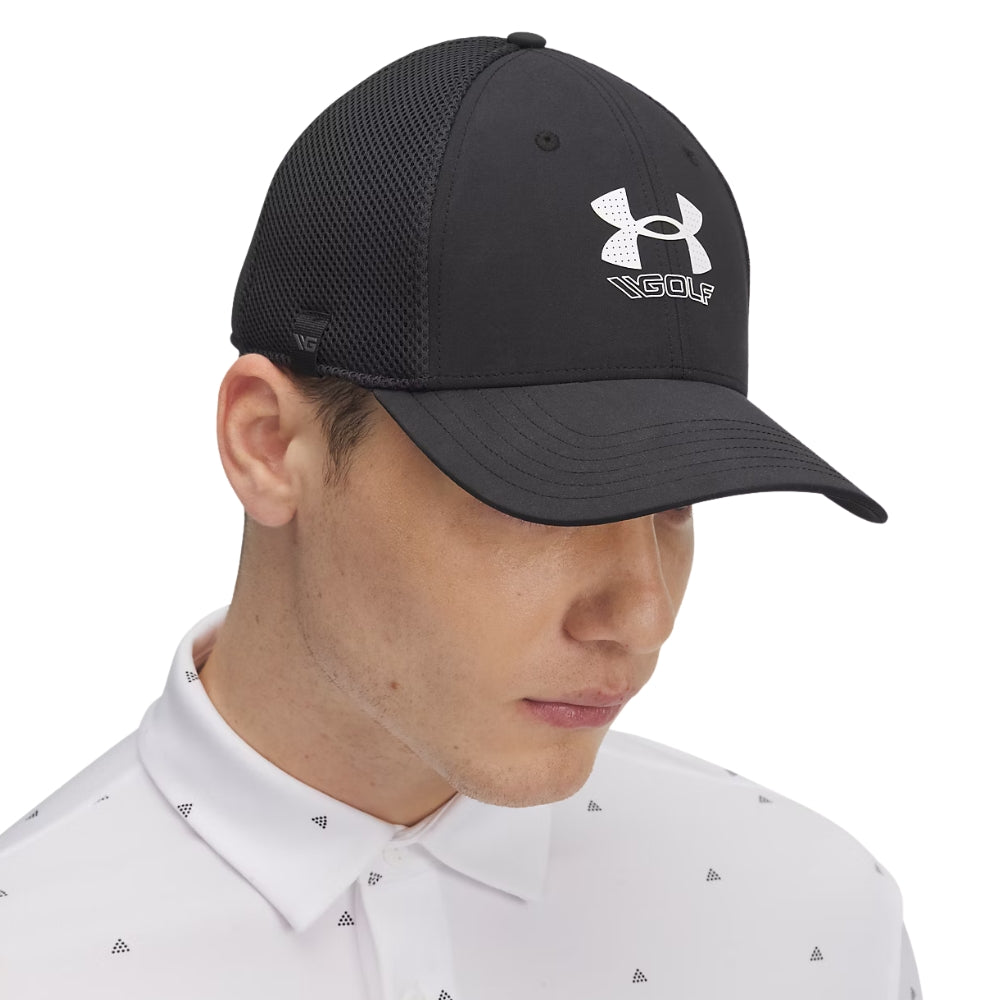 Under Armour Mens Drive Iso-Chill Cap - Black