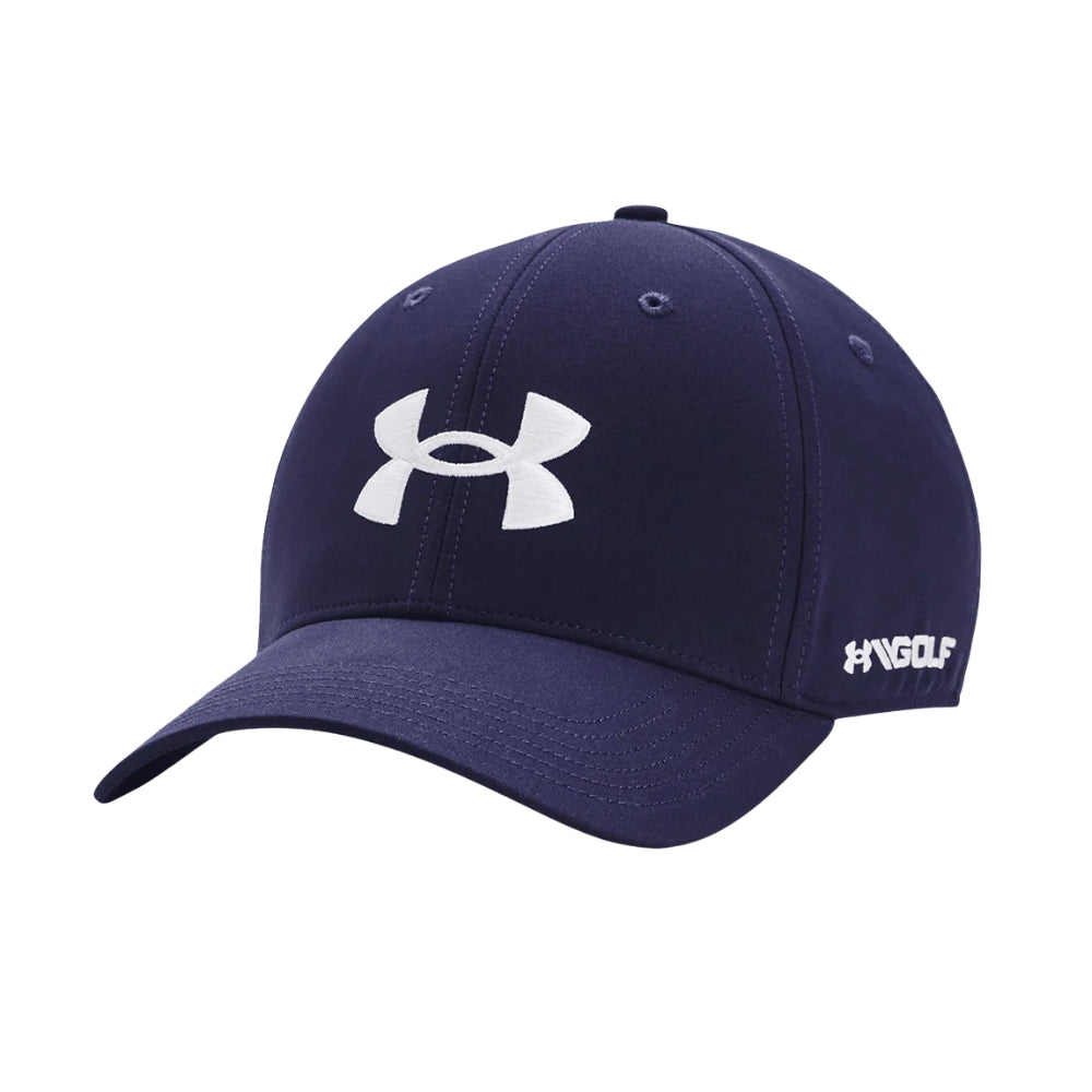 Under Armour Mens Golf96 Mesh Cap - Navy/White