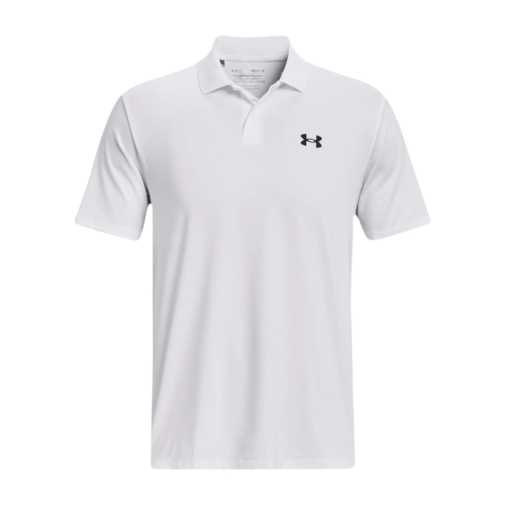 Under Armour Matchplay Mens Golf Polo - White