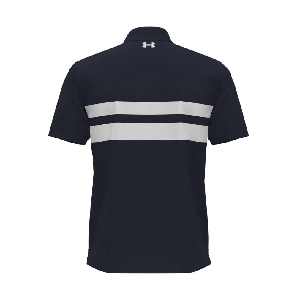 Under Armour Mens Playoff 3.0 Stripe Polo - Navy
